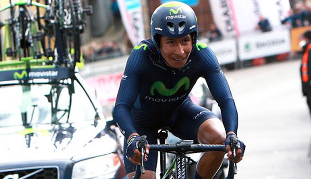 Nairo Quintana ciclista colombiano, ganó más de 200.000 euros por se segundo puesto en el Tour de Francia. Colprensa
