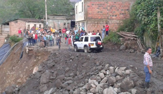 Más de dos meses duró cerrada la vía entre San Bernardo y Saravena. Cortesía