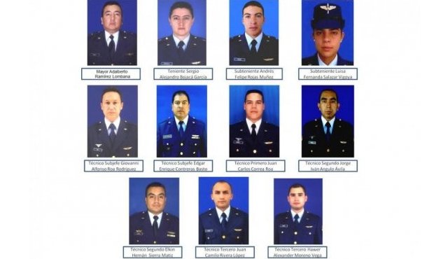 Once militares murieron en un accidente aéreo en Codazzi, Cesar. Colprensa