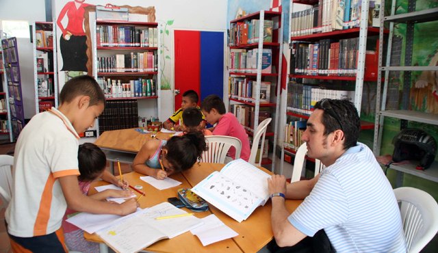 Las actividades de promoción lectora se llevarán a cabo en las cinco bibliotecas públicas del municipio y las siete salas de lectura ubicadas en los colegios. Archivo