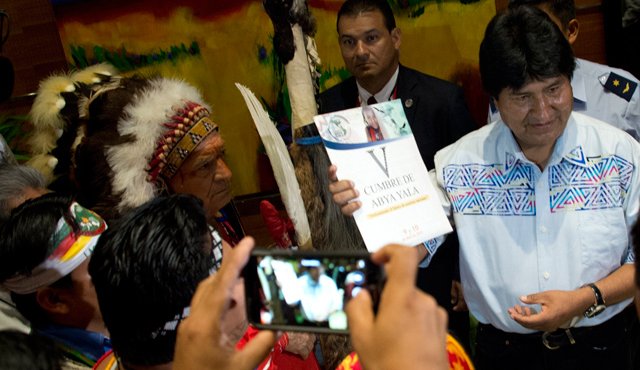 El presidente Evo Morales sostuvo que Bolivia recuperará su cualidad marítima, si mantiene una tranquilidad social. AFP