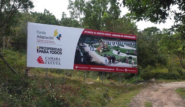 La carretera que permitirá el acceso al nuevo Gramalote tiene como área de influencia las veredas Miraflores, Valderrama, Boyacá, La Garza y Violetas. Archivo