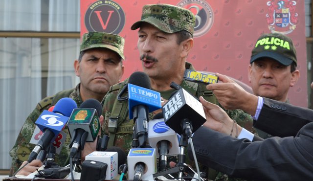 General Nicasio de Jesús Martínez, comandante de la Fuerza de Tarea Omega. Colprensa
