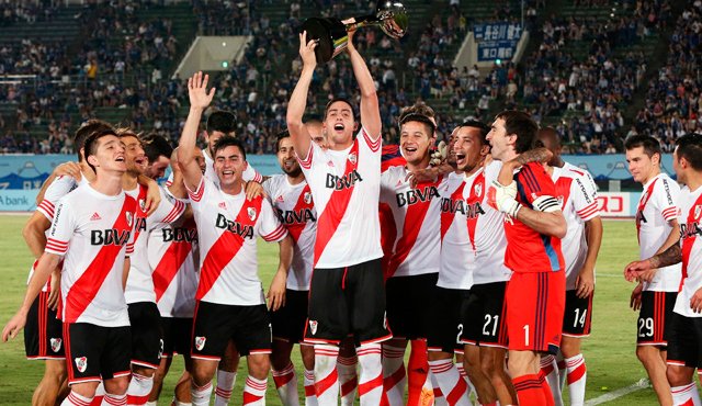 El equipo viene de ganar la Recopa Sudamericana y la Copa Libertadores. AFP