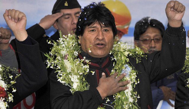 Evo Morales, presidente de Bolivia. AFP