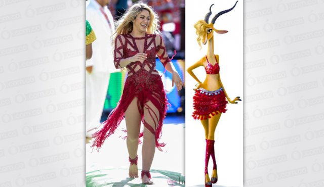 Shakira. AP