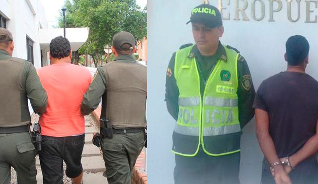 En El Zulia y en el barrio Aeropuerto de Cúcuta fueron detenidos dos asaltantes durante el puente festivo. Policía Nacional