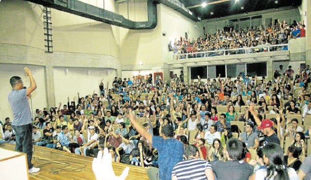 Una disposición del Consejo Nacional de Universidades excluye a los estudiantes de la educación privada en centros universitarios del Estado. Cortesía