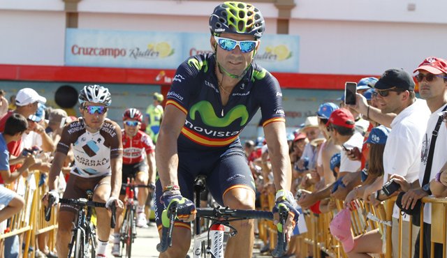 El español Alejandro Valverde. AFP