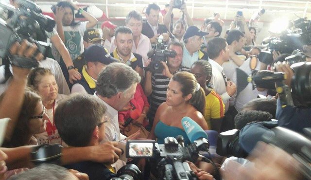 Juan Manuel Santos, presidente de Colombia. La Opinión