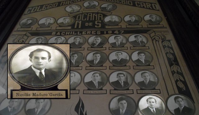 El padre de Nicolás Maduro se graduó en un colegio de Ocaña, Norte de Santander. Archivo