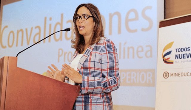 Ginay Parody, ministra de Educación. Colprensa