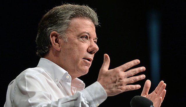 Juan Manuel Santos, presidente de Colombia. Archivo