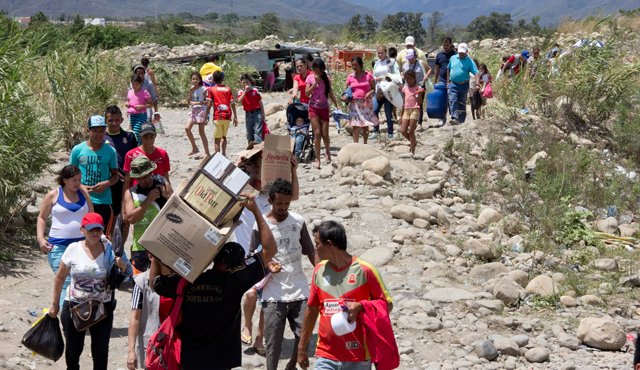 154 familias están separadas por la crisis y el cierre de la frontera, según el ICBF. Alfredo Estévez