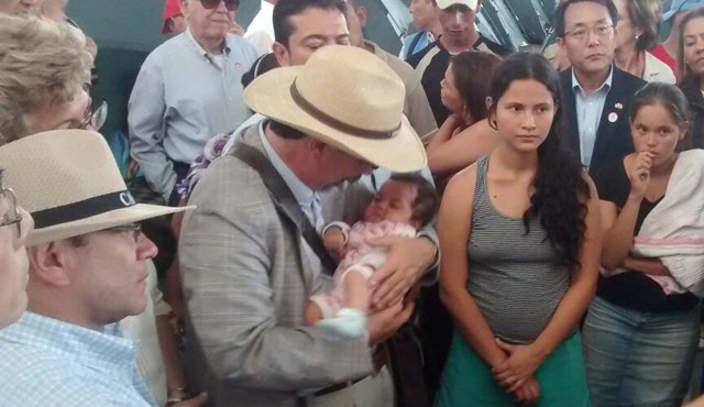 Engin yűrűr, embajador de Turquía en Colombia. Rodrigo Sandoval