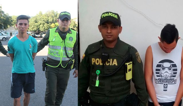 Las capturas se desarrollaron en Sevilla y Nueva Colombia. Policía Nacional