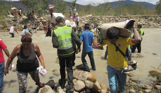 Según la ONU, la crisis fronteriza deja más de 16 mil afectados. Leonardo Oliveros