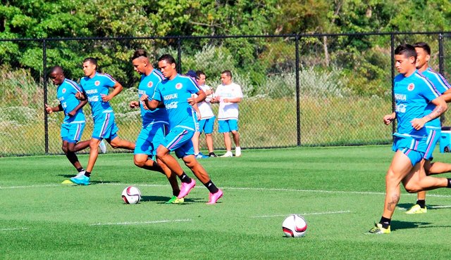 Los jugadores citados por Pékerman completaron una semana de trabajos en Estados Unidos. Colprensa