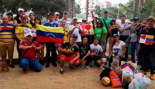La actividad se realizó en el Parque de Los Niños. Vanguardia Liberal