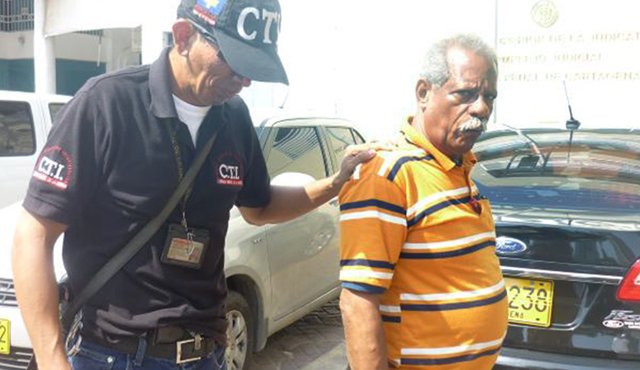 Meza Hernández fue capturado por miembros del CTI y luego hizo un preacuerdo con la Fiscalía con el que obtuvo una rebaja en su pena. Colprensa