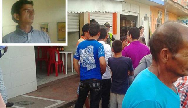 Los heridos estuvieron varias horas tomando licor en el lugar. Jaiber Ramírez Rivera (foto recuadro) era conocido como ‘Piolín. Colprensa