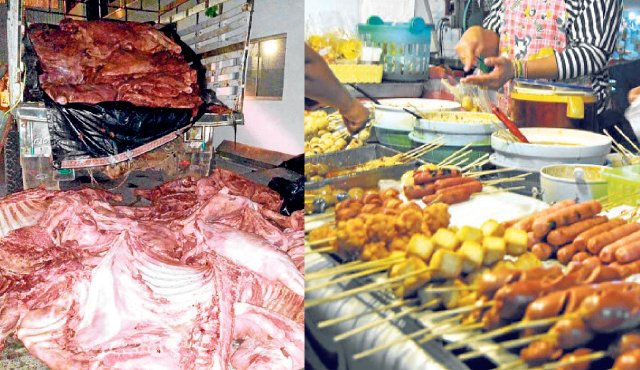 Carne de contrabando en estado de descomposición afecta la salud de los cucuteños. Las ventas de comida callejeras no tienen ningún control sanitario. La Opinión