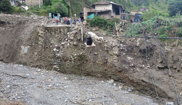 El alcalde, Dikson Villamizar, manifestó que esta semana un representante de la constructora Latinco explicará cuándo se instalarán las estructuras. La imagen corresponde al sector Hato Viejo. Cortesía
