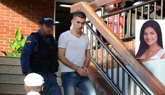 Pedro David Torres Guerrero a su salida del Palacio de Justicia tras la audiencia en la que se le informó que fue hallado culpable. Rodrigo Sandoval