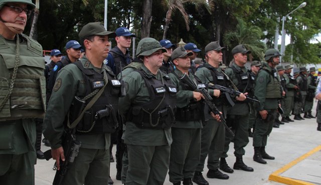 Los militares venezolanos continúan replegados en el estado Táchira. Eilyn Cardozo