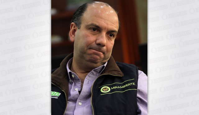 Ministro de Ambiente, Gabriel Vallejo. Colprensa