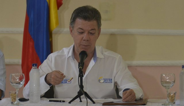 Juan Manuel Santos, presidente de Colombia. Archivo
