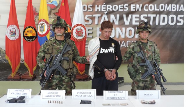 Tito Torres Romero, conocido como el ‘Boyaco’. Ejército Nacional