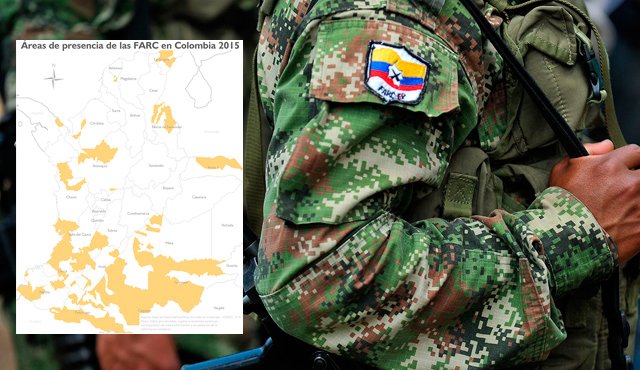Presencia de las Farc. Colprensa