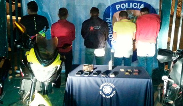 Cinco miembros de una banda colombo-venezolana fueron capturados. Cortesía