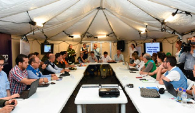 A partir de la próxima semana se unificarán los grupos de albergados. Colprensa