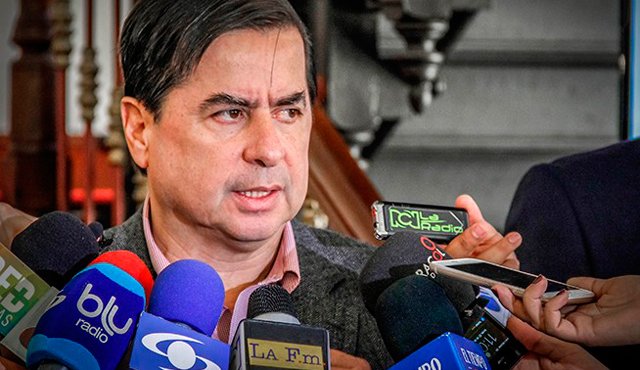 Juan Fernando Cristo, ministro del Interior. Colprensa
