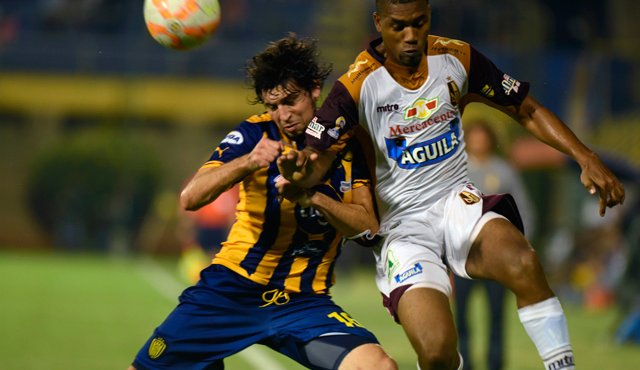 El marcador global entre los colombianos y paraguayos fue 2-1. Tomada de Goal.com