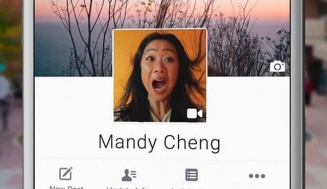 La nueva modificación del la red social se llama 'videos perfil'. Captura de video