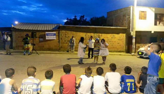 Esta semana se realizó el primer encuentro de ‘Familias al parque’ en Valles del Rodeo. Cortesía