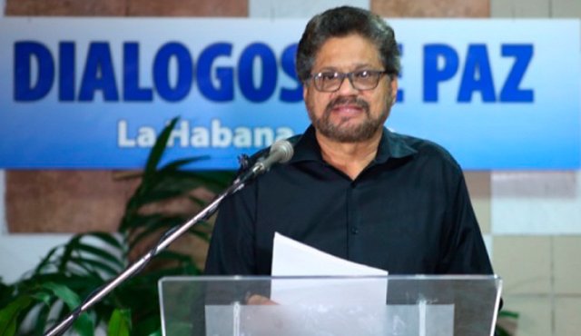 ‘Iván Márquez’ reveló que el texto completo fue presentado ante los países garantes de la negociación. Colprensa