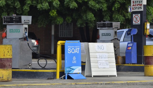 La escasez obedece al reducido cupo que tienen asignado las dos estaciones de servicios que funcionan en esta ciudad. Archivo