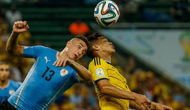 En el estadio Maracaná de la ciudad de Rio de Janeiro, Colombia venció a Uruguay 2 - 0 en la Copa Mundo de la Fifa Brasil 2014. Colprensa