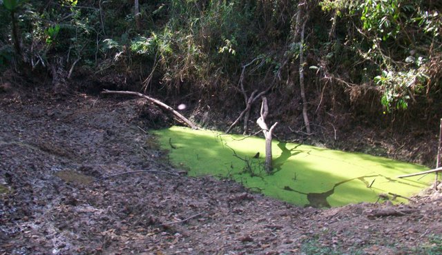 Así permanecen los reservorios de agua que actualmente existen. Daicy Echeverri
