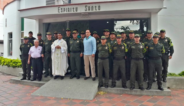 La homilía se desarrolló en la iglesia Espíritu Santo de Quinta Oriental, en Cúcuta. Cortesía
