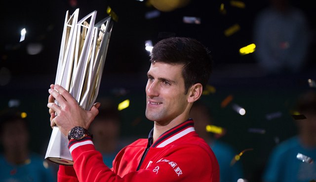 Novak Djokovic ganó el Masters de Shanghai. AFP