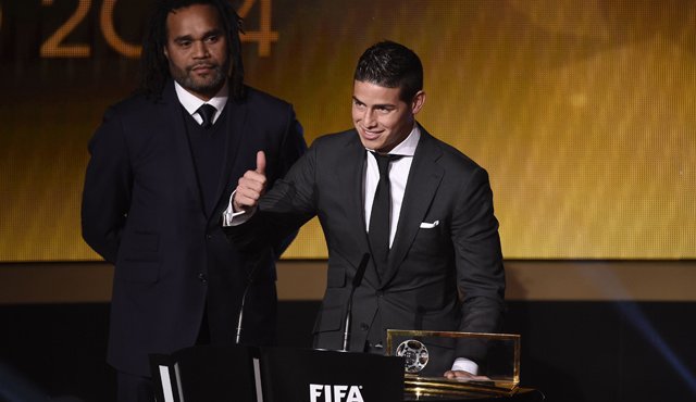 James Rodríguez, jugador colombiano. Archivo