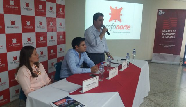 Gonzalo Arenas, gerente de servicios de la Cámara de Comercio de Cúcuta, dijo que se aplicarán tarifas especiales a los afiliados de Comfanorte. Cortesía