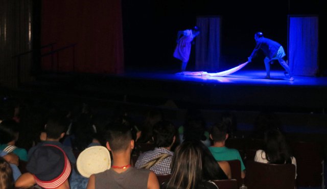 Las salas han tenido lleno total durante las diferentes funciones teatrales. Daicy Echeverry