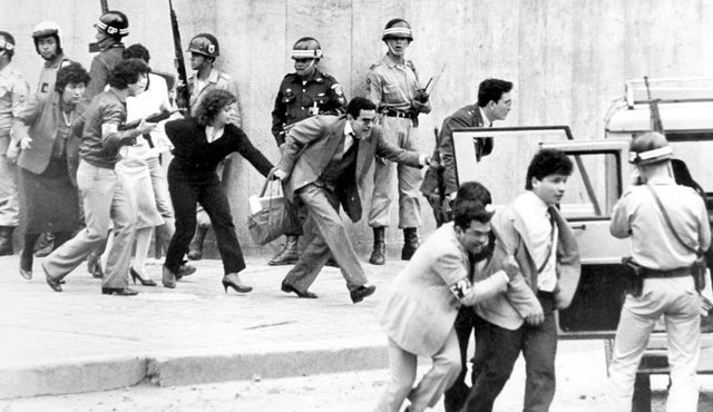 Toma del Palacio de Justicia. Colprensa