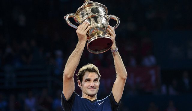 Roger Federer ganó el Torneo de Basilea AFP